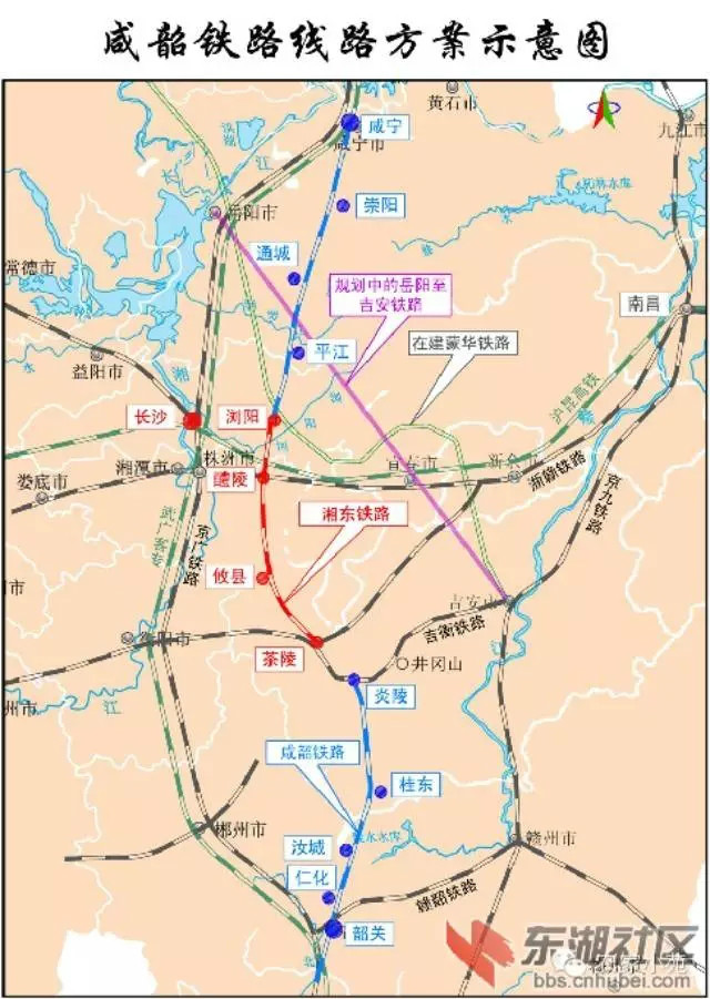 咸韶铁路最新规划图，启程一段温馨有趣的旅程